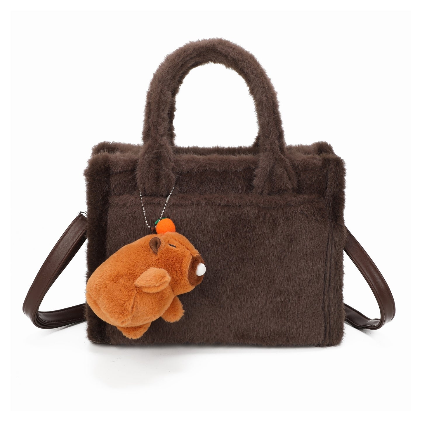Faux Fur Tote style Handbag