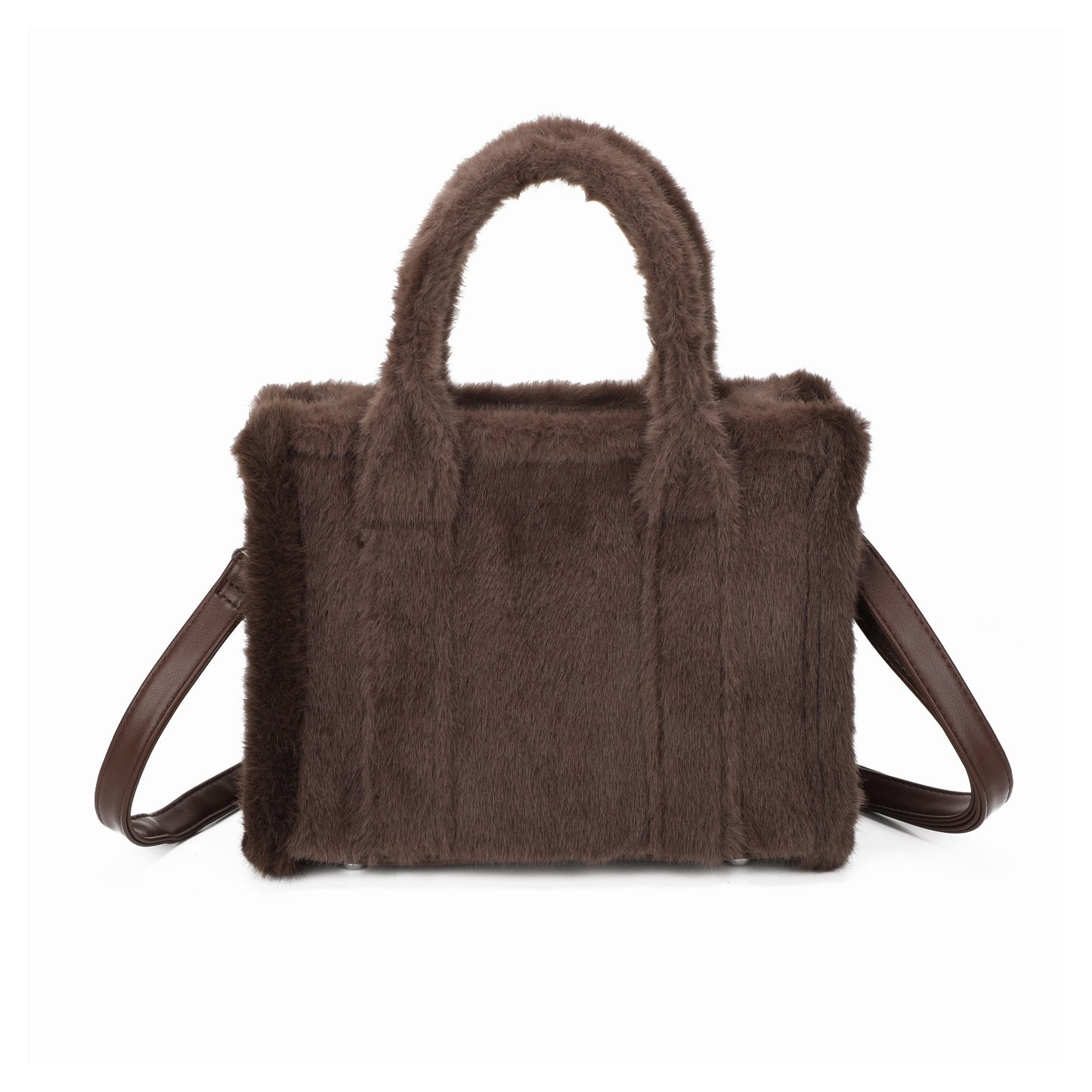 Faux Fur Tote style Handbag
