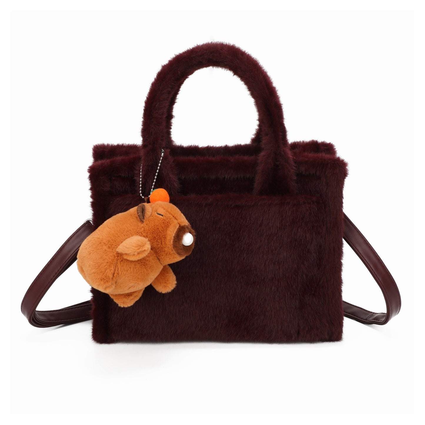 Faux Fur Tote style Handbag