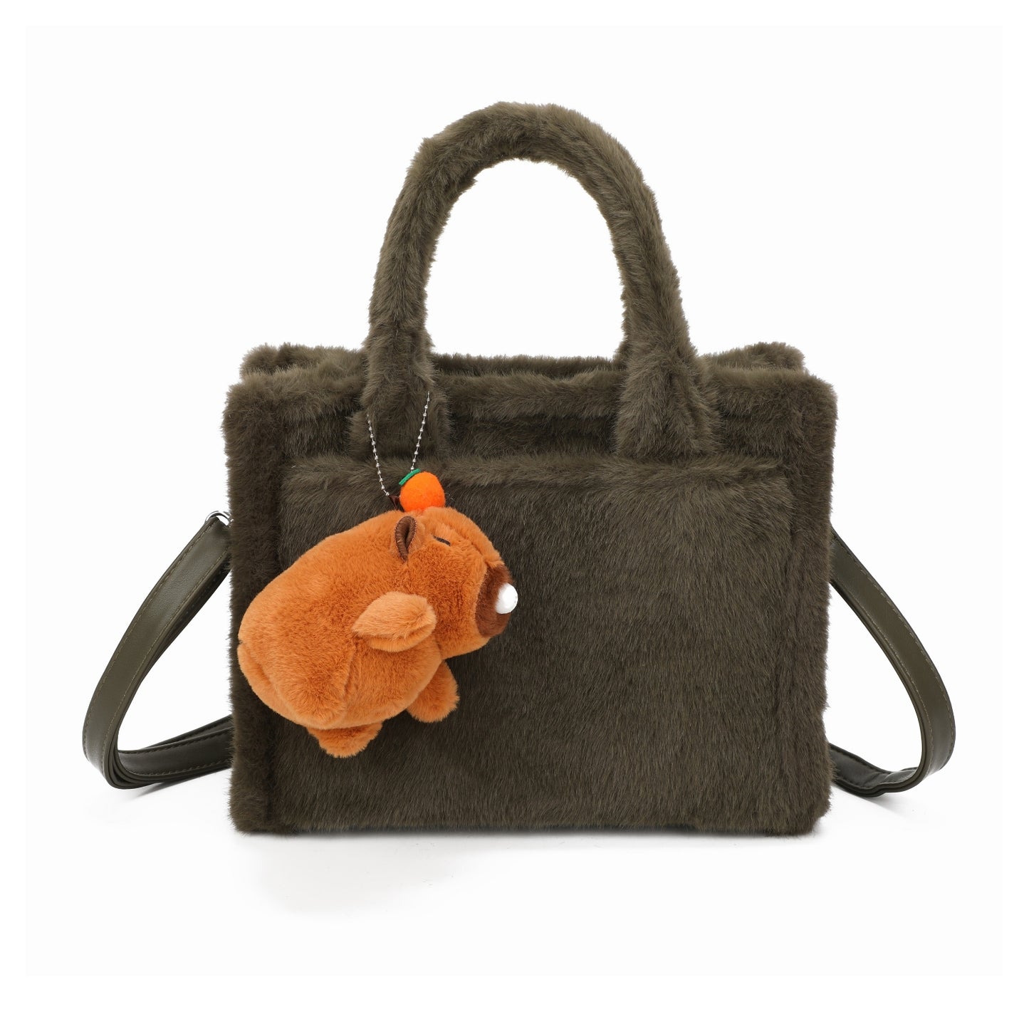 Faux Fur Tote style Handbag