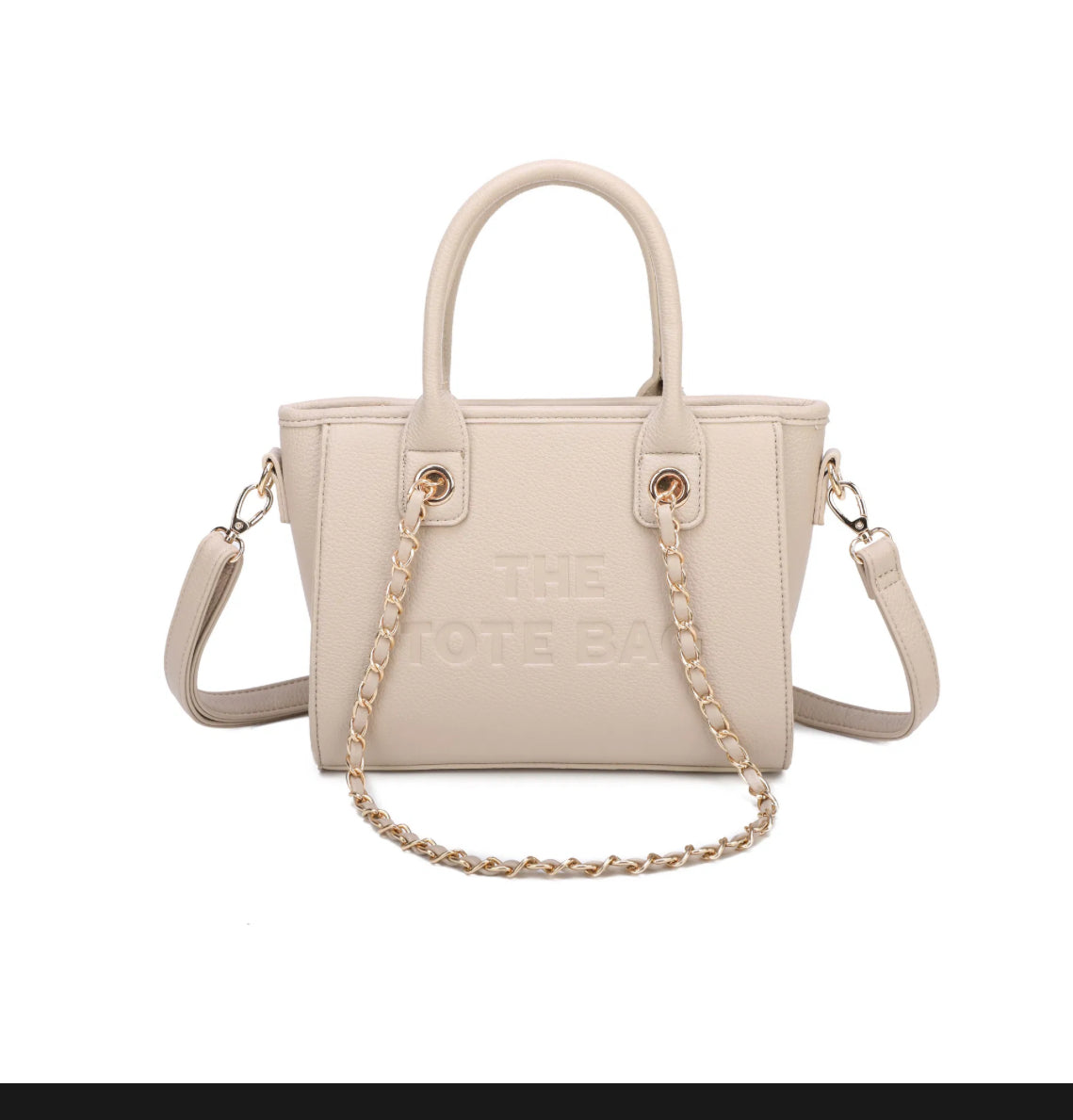 Women’s tote bags with chain large size adjustable belts