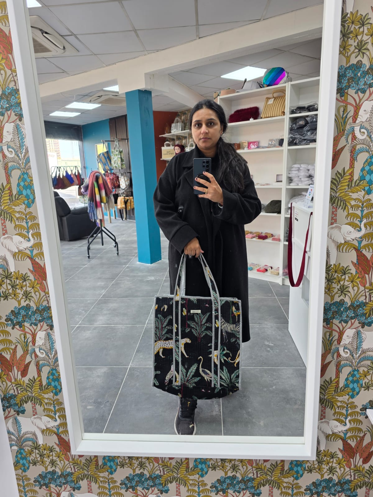 Midnight Bagh Tote