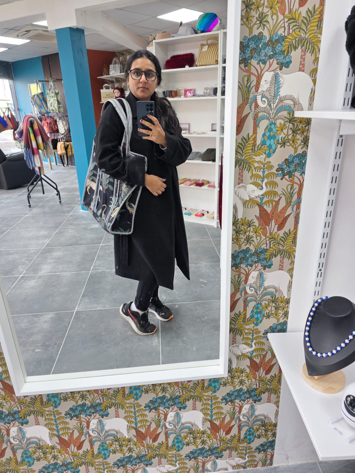 Midnight Bagh Tote