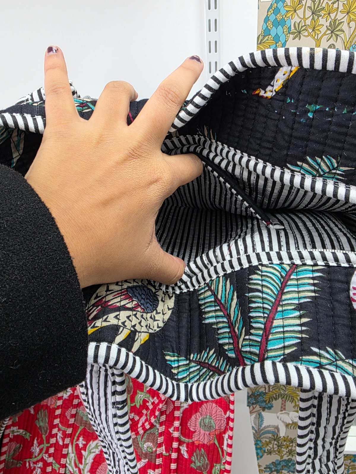 Midnight Bagh Tote