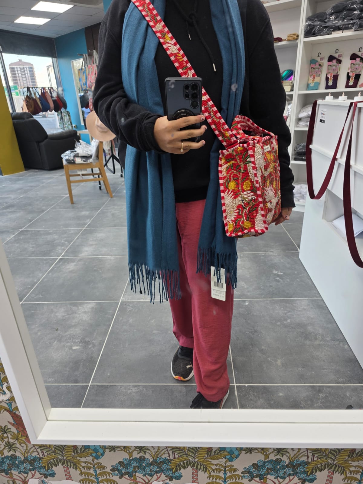 The Scarlet Song Mini Tote