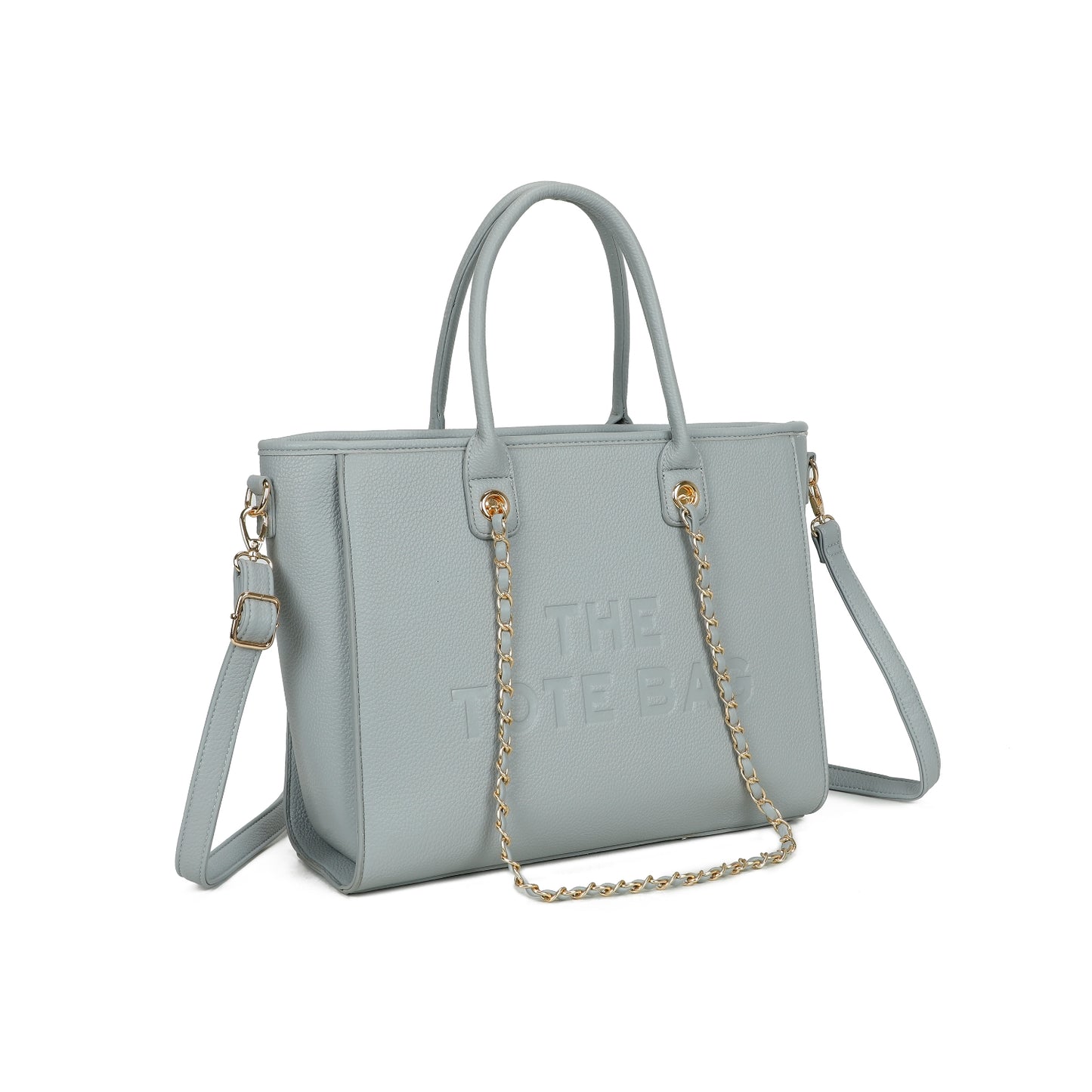 Women’s tote bags with chain large size adjustable belts