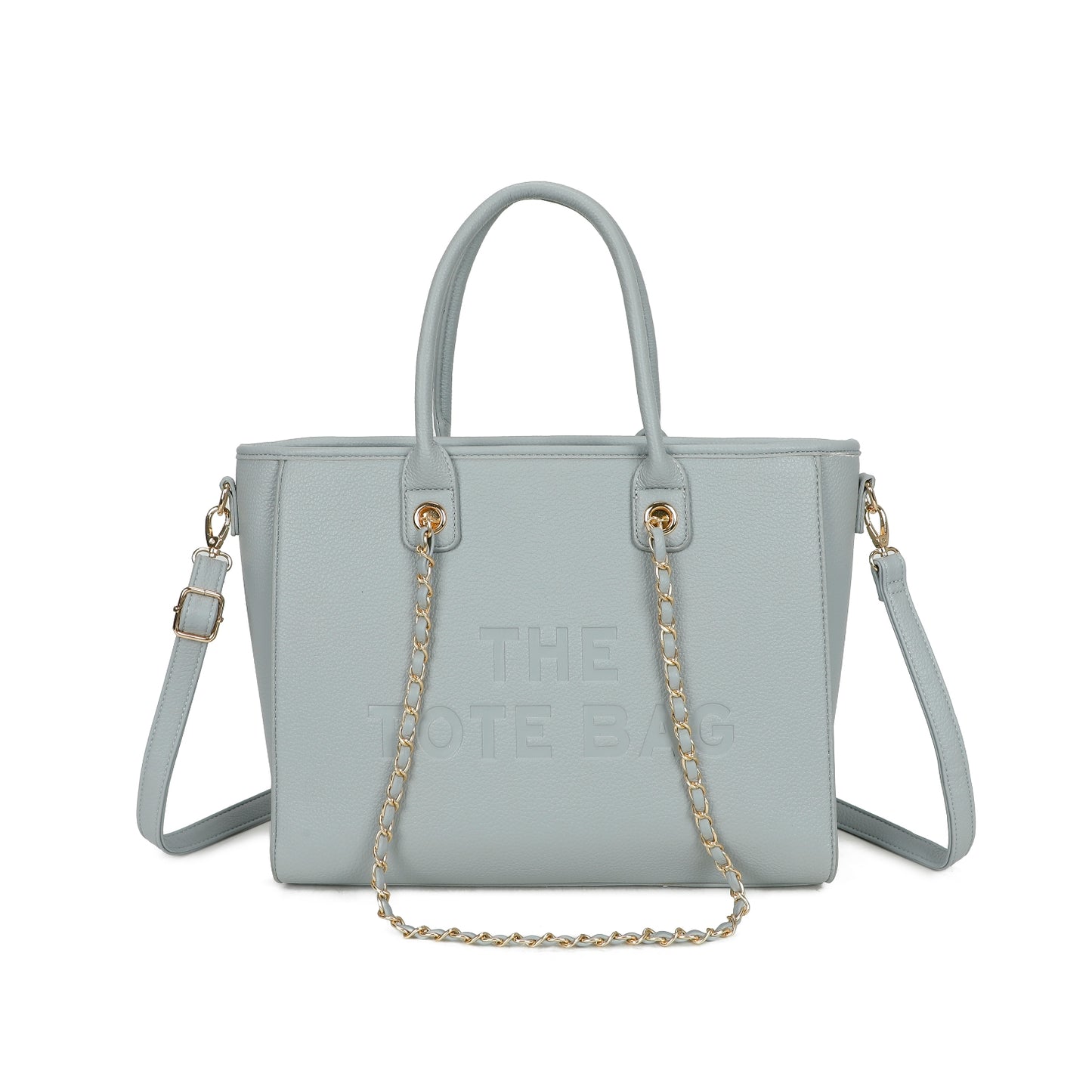 Women’s tote bags with chain large size adjustable belts