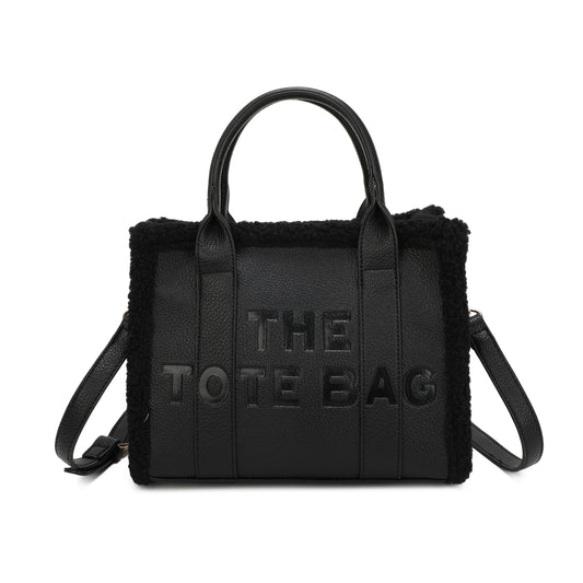 Wooled Small Tote Bag