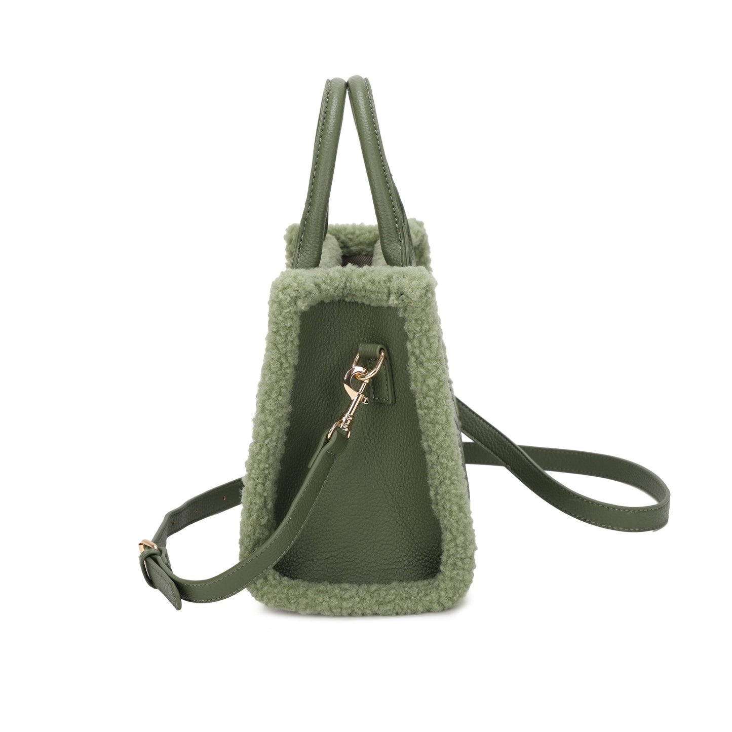 Wooled Small Tote Bag