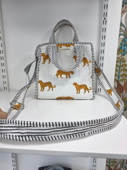 The Snow Leopard Mini Tote