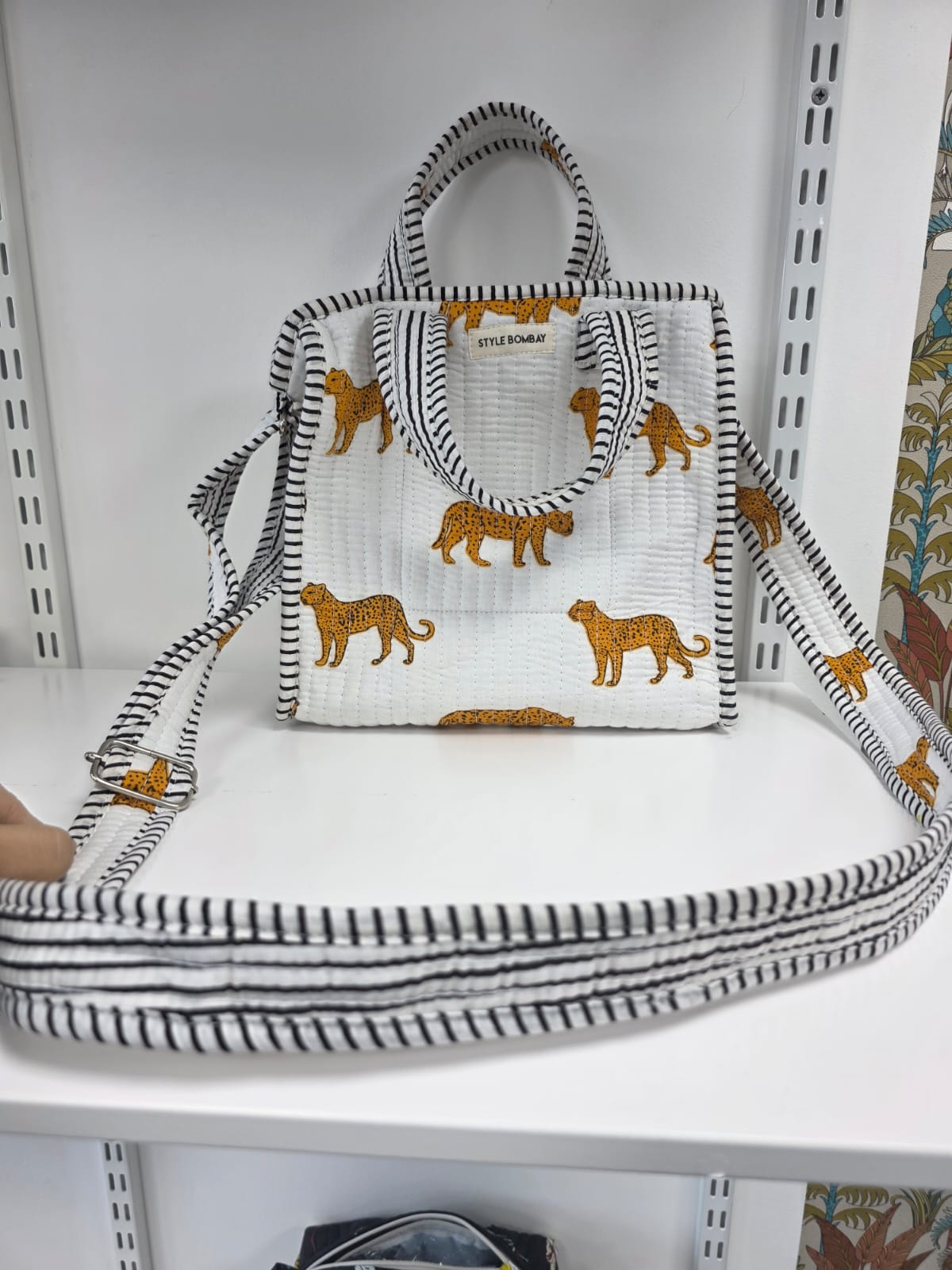 The Snow Leopard Mini Tote