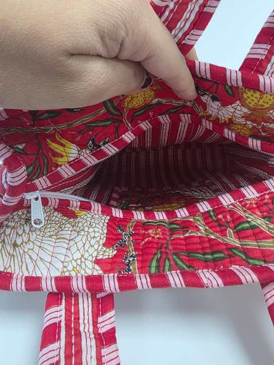 The Scarlet Song Mini Tote