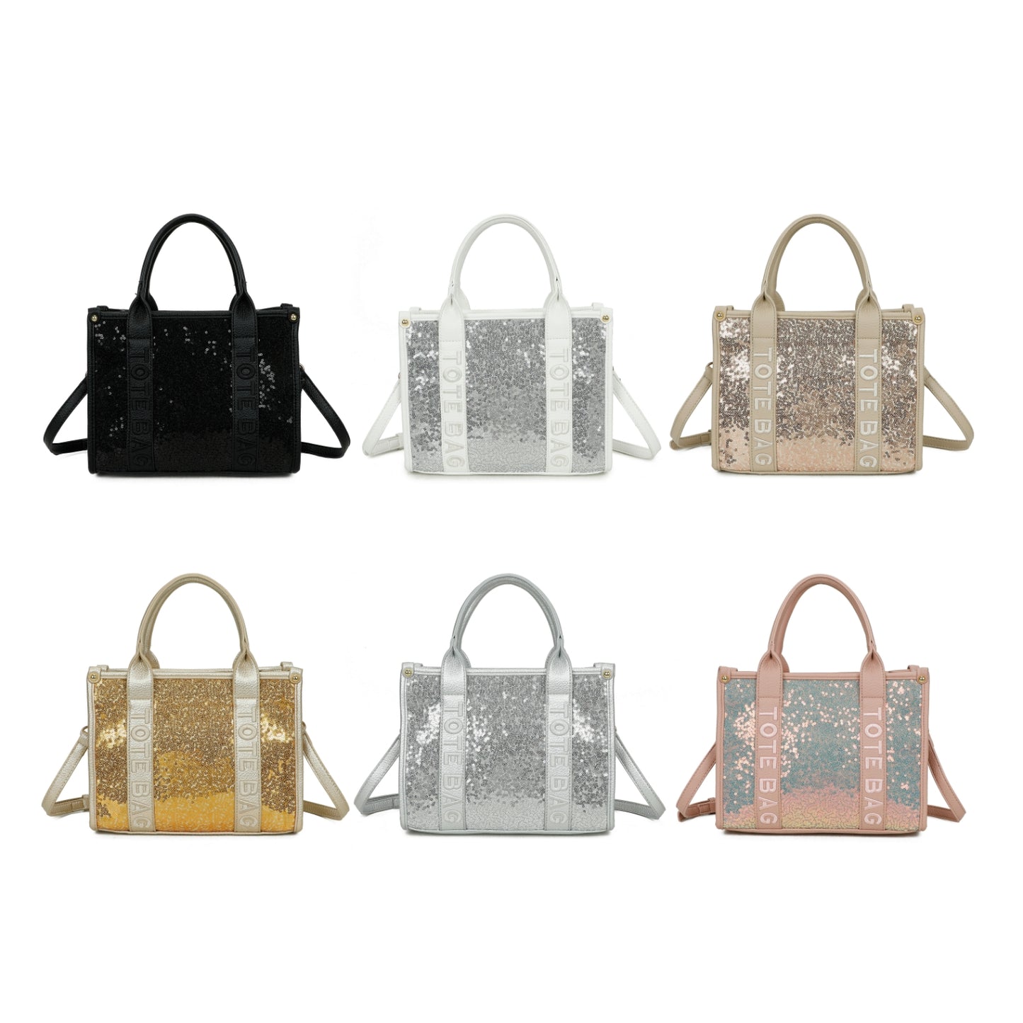 SEQUIN TOTE BAGS